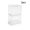 2pcs Cubic Stackable Fish Tanks | Suitable for Desktop Use, Made of ABS Material, Uncharged